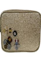  Gold Leather Bag