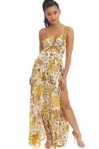  Water Florals Maxi-dress