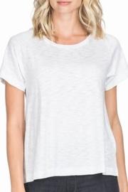  Short Sleeve Pleat-back