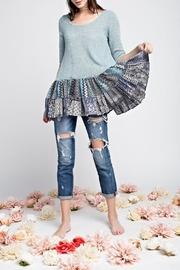  Teal Sweater Tunic