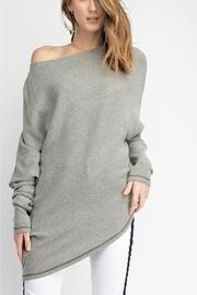  Off-shoulder Thermal Top