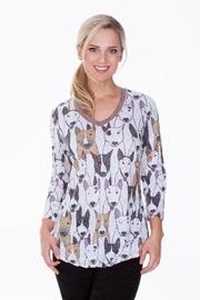  Dog Crinkle Top
