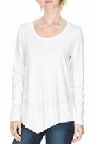  3/4 Sleeve Scoop Neck Tee