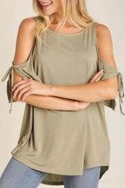  Cutout Green Top