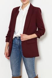  Shirred Sleeve Jacket
