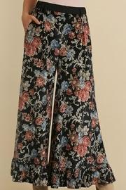 Floral Ruffled Pants