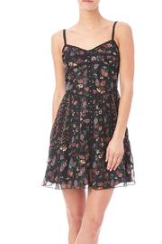  Metallic Chiffon Dress