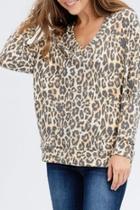  Brushed Leopard Sweatshirt