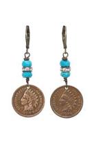  Indian-head Penny Earrings