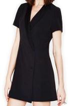  Tuxedo Mini Dress