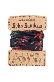  Black Blooms Bandeau