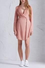  Long Sleeved Wrap Dress