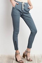  Drawstring Denim Jogger
