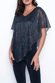  Frank Lyman Metallic Blouse