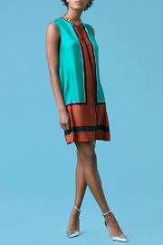  Sleeveless Silk Bow Dress