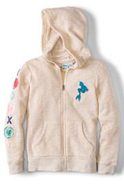  Ariel My Fins Zip-up Hoodie