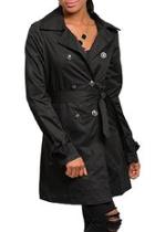  Classic Black Trench