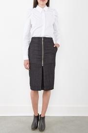  Zip Pleat Skirt