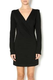  Faux Wrap Mini Dress