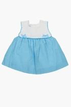  Gingham Aquamarine Dress