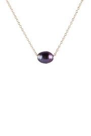  Black-pearl Gold Necklace