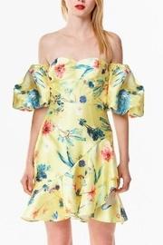 Tropical Yellow Dress