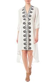  Floral Embroidered Dress