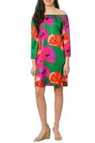  Green Poppy Dress