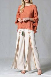  Fringed Pull Over Poncho