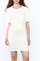  White Knotted Dress