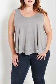  Grey Flowy Tank
