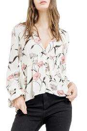  V-neck Floral Top