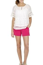  Laced Peasant Top