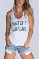  Matchas Gracias Tank