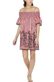  Striped Smock Dress