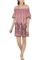  Striped Smock Dress