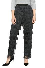  Black Fringe Pants