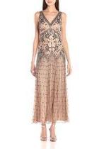  Floral Motif Gown