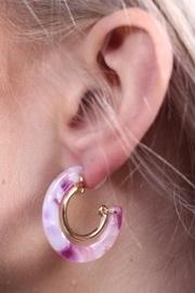  Rimmed Resin Earrings