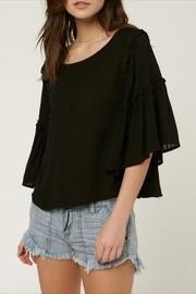  Flutter Sleeve Crop