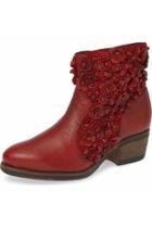  Saphire Red Bootie