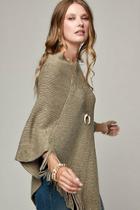  Olive-colored Poncho