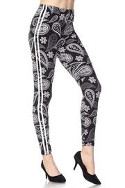  Stripe Print Legging