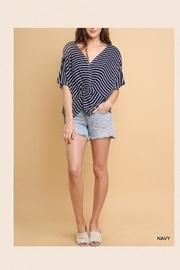  Gathered Knot Top