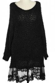 Lace Sweater Dress