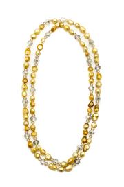  Golden Pearl Necklace