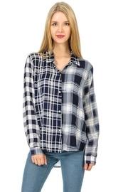  Plaid Snap-up Shirt