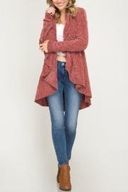Chenille Sweater Cardigan