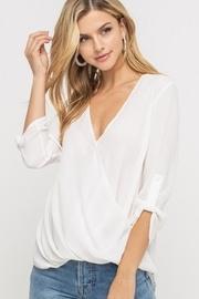 Tucked Hem Blouse