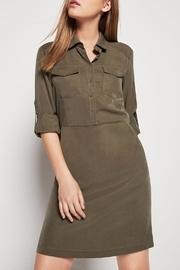  Pocket Front Shirt Dress